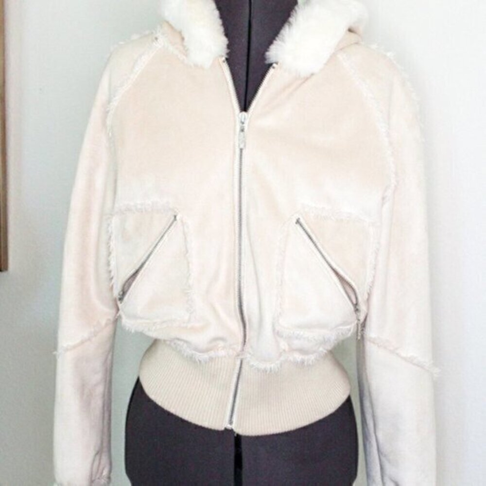 Candies coat Large Juniors Suede coat